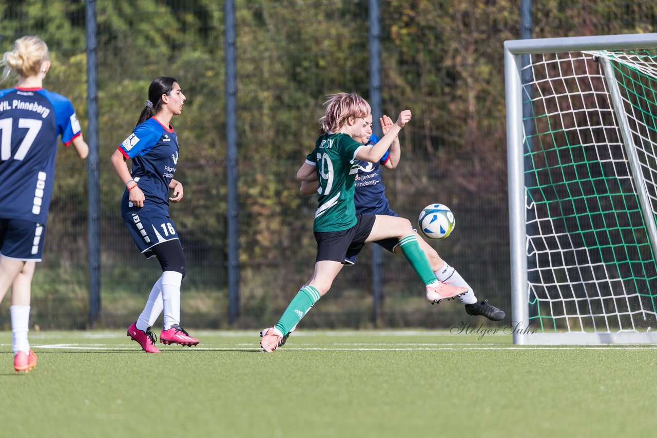 Bild 205 - wU19 Rissener SV - VfL Pinneberg : Ergebnis: 9:1